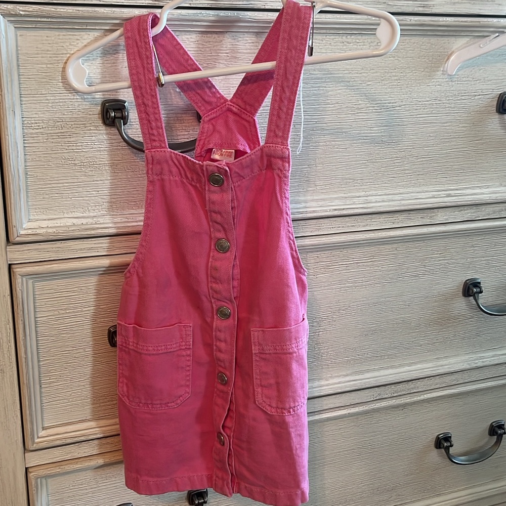 3-4 year Zara fits like 18 -24 month pink dress